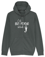 Cute, but Psycho Hanorac cu fermoar Unisex Connector
