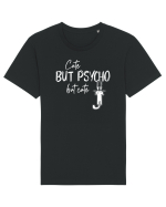 Cute, but Psycho Tricou mânecă scurtă Unisex Rocker