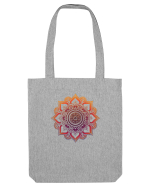 Orange Mandala Sacoșă textilă