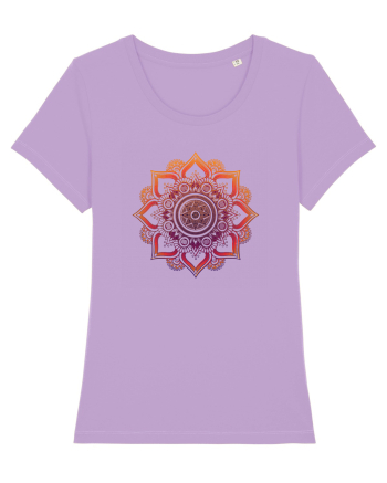 Orange Mandala Lavender Dawn