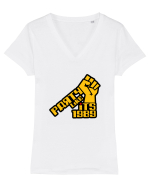Party Like its 1989 Tricou mânecă scurtă guler V Damă Evoker