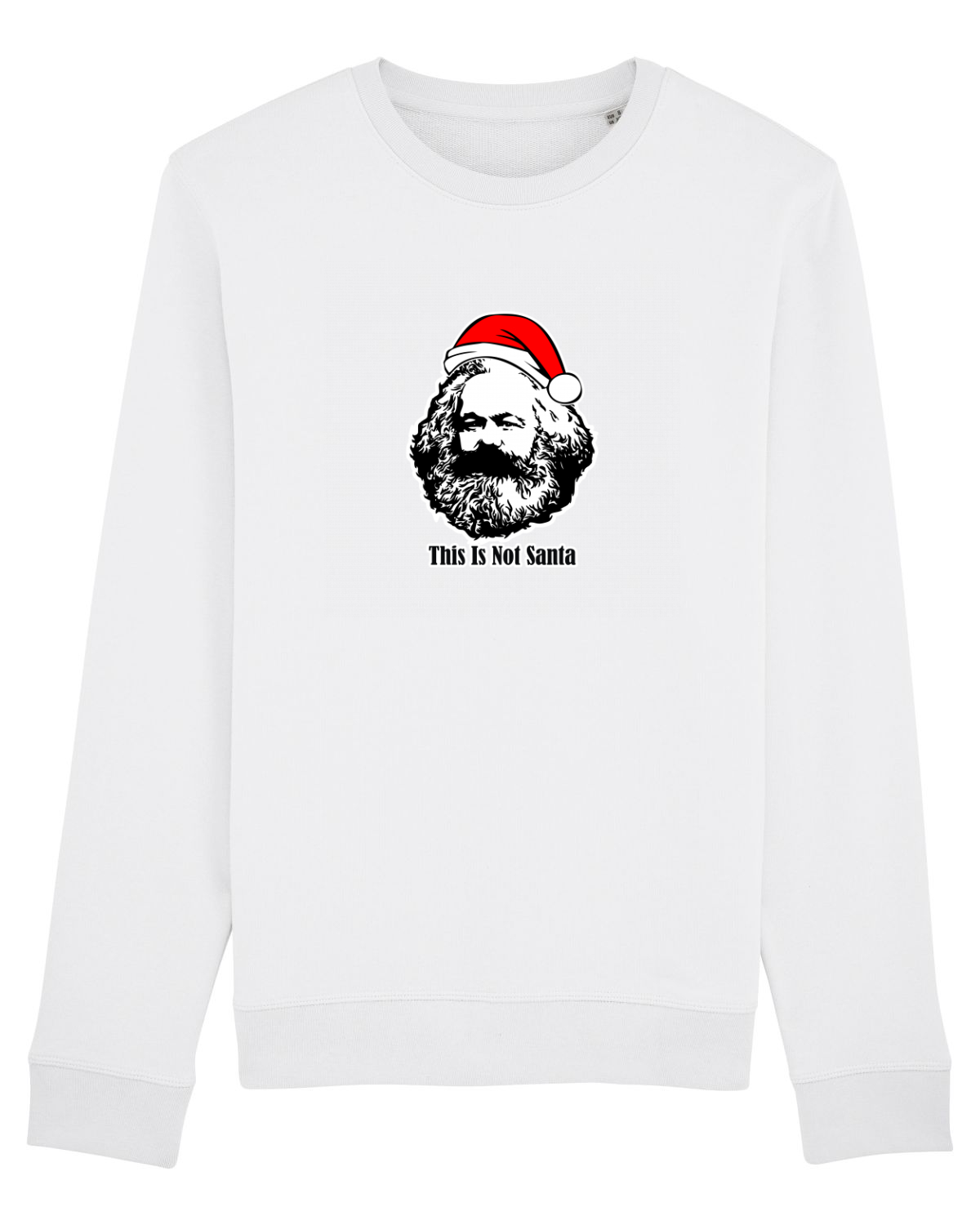 Bluză mânecă lungă Unisex Rise White