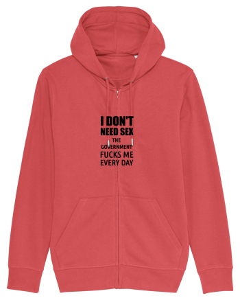 i don't need sex the government fucks me everyday Carmine Red