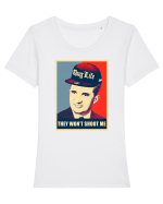 THUG LIFE Tricou mânecă scurtă guler larg fitted Damă Expresser