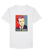 I'll be back Tricou mânecă scurtă guler larg Bărbat Skater