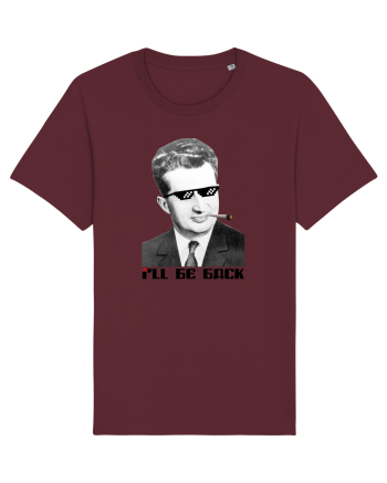 Ceauşescu, I'll be back Burgundy