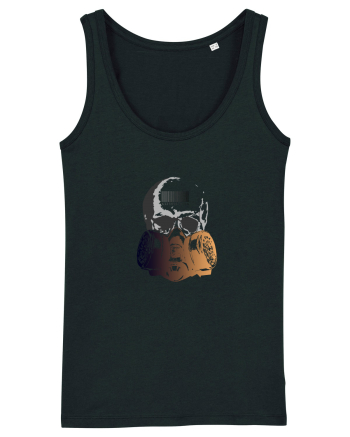 Gas Mask Skull Black