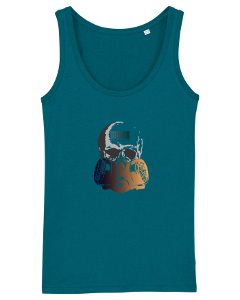 Gas Mask Skull Ocean Depth