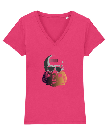 Gas Mask Skull Raspberry