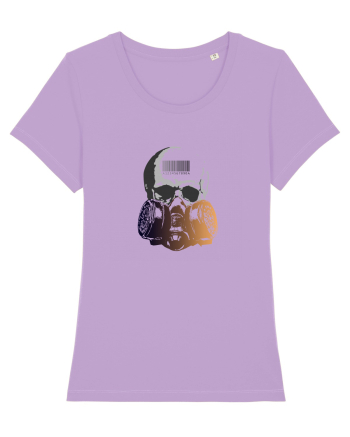 Gas Mask Skull Lavender Dawn