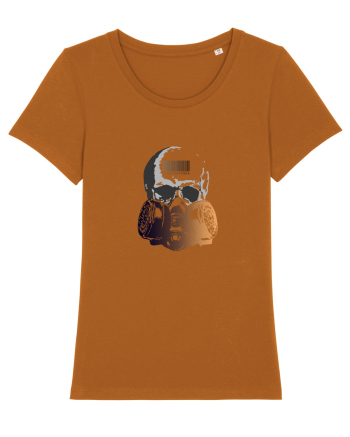 Gas Mask Skull Roasted Orange