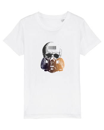 Gas Mask Skull White