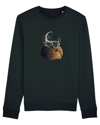 Gas Mask Skull Black
