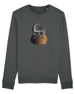 Gas Mask Skull Bluză mânecă lungă Unisex Rise