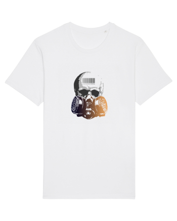 Gas Mask Skull White