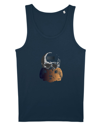 Gas Mask Skull Navy