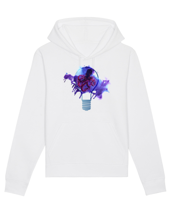 Octopus in a Light Bulb White