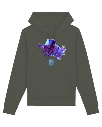 Octopus in a Light Bulb Khaki