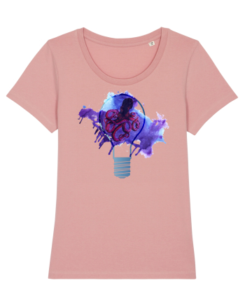 Octopus in a Light Bulb Canyon Pink