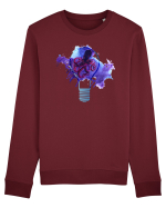 Octopus in a Light Bulb Bluză mânecă lungă Unisex Rise