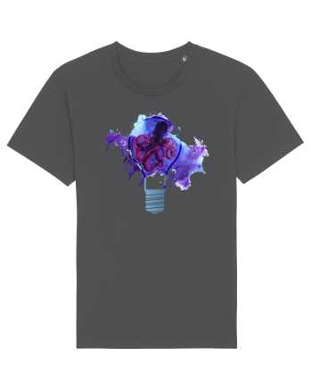 Octopus in a Light Bulb Anthracite