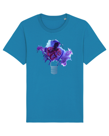 Octopus in a Light Bulb Azur