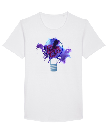 Octopus in a Light Bulb White