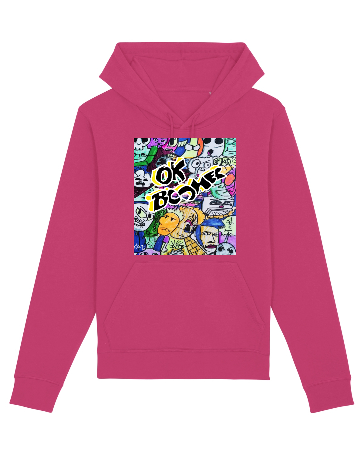 Hanorac Unisex Drummer Raspberry