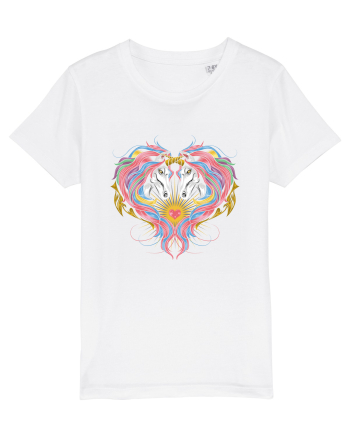 Twin Unicorns White