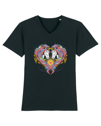 Twin Unicorns Black