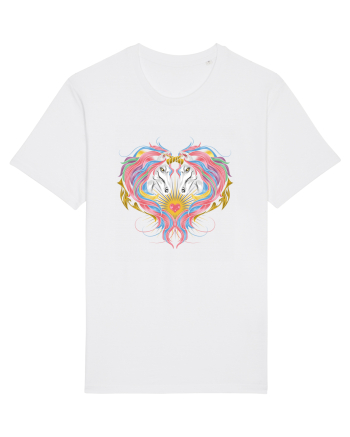 Twin Unicorns White