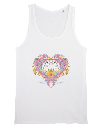 Twin Unicorns White