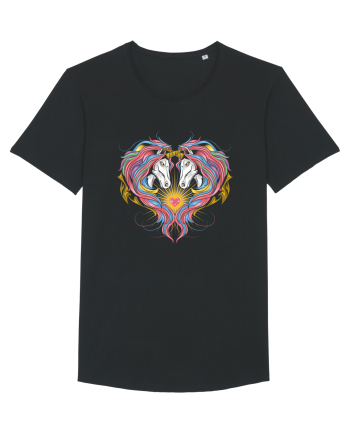 Twin Unicorns Black