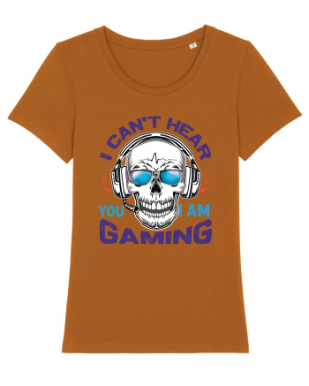 I Can't Hear You I Am Gaming Roasted Orange