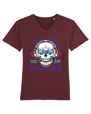 I Can't Hear You I Am Gaming Burgundy