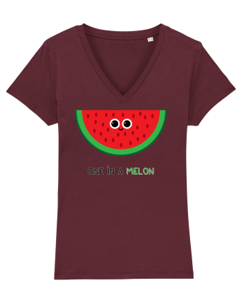 One in a melon Burgundy