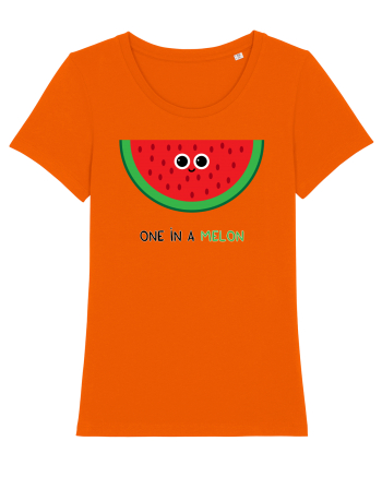 One in a melon Bright Orange