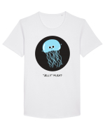 „Jelly” much Tricou mânecă scurtă guler larg Bărbat Skater