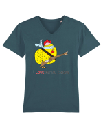 I Love Metal Chicks Tricou mânecă scurtă guler V Bărbat Presenter