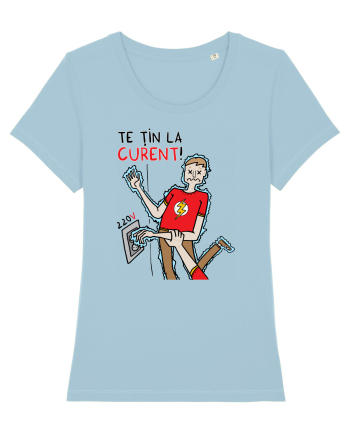 Te țin la curent Sky Blue