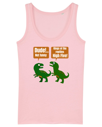 T Rex nu poate bate plama Cotton Pink