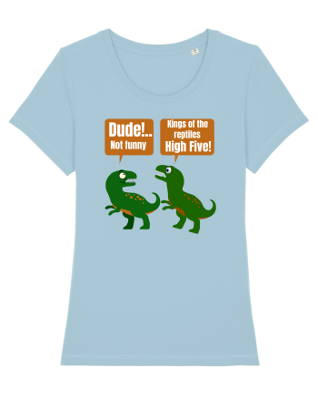 T Rex nu poate bate plama Sky Blue