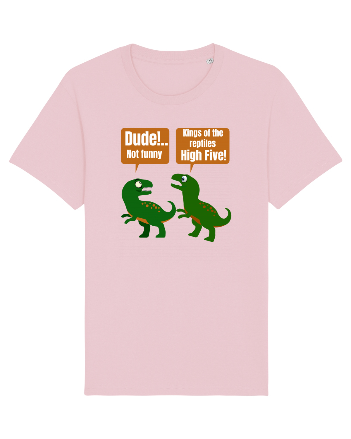 Tricou mânecă scurtă Unisex Rocker Cotton Pink