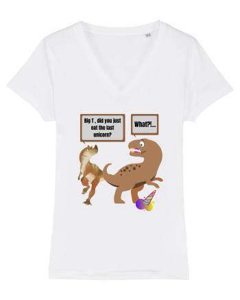 Dinozauri amuzanti  White