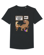 Dinozauri amuzanti  Tricou mânecă scurtă guler larg Bărbat Skater