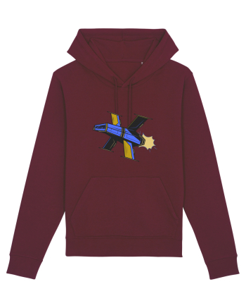 Nava Spatiala Retro  Burgundy