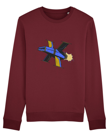 Nava Spatiala Retro  Burgundy