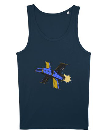 Nava Spatiala Retro  Navy