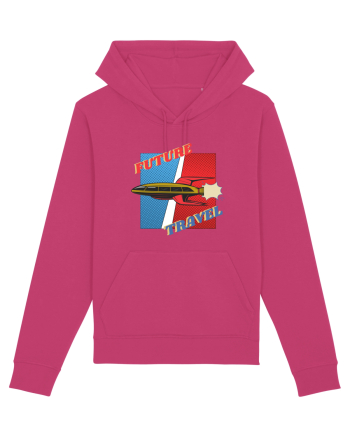 Nava Spatiala In Stil Retro Comic  Raspberry