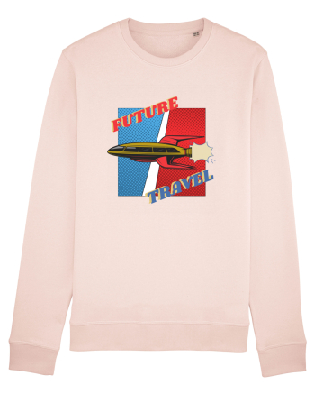 Nava Spatiala In Stil Retro Comic  Candy Pink